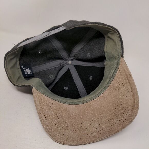 Chuck Originals Snapback Hat Gray OSFM Adjustable Colorblock Blank - Picture 6 of 8